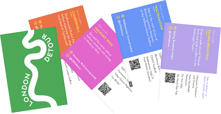 London Detour prompt cards